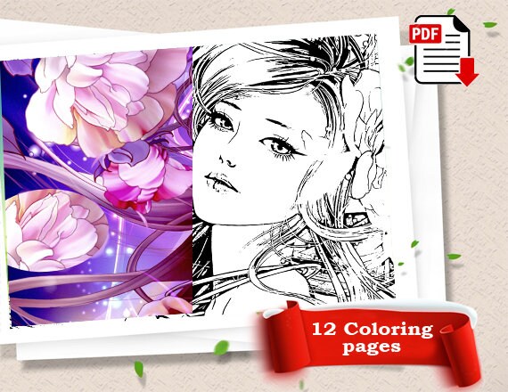 1030+ Girl Love Coloring Book Free