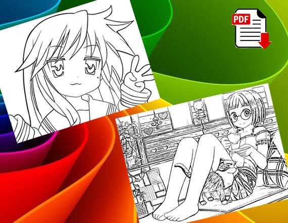 73+ Coloring Book Anime Pdf Free Images 73+ Coloring Book Anime Pdf Free Images