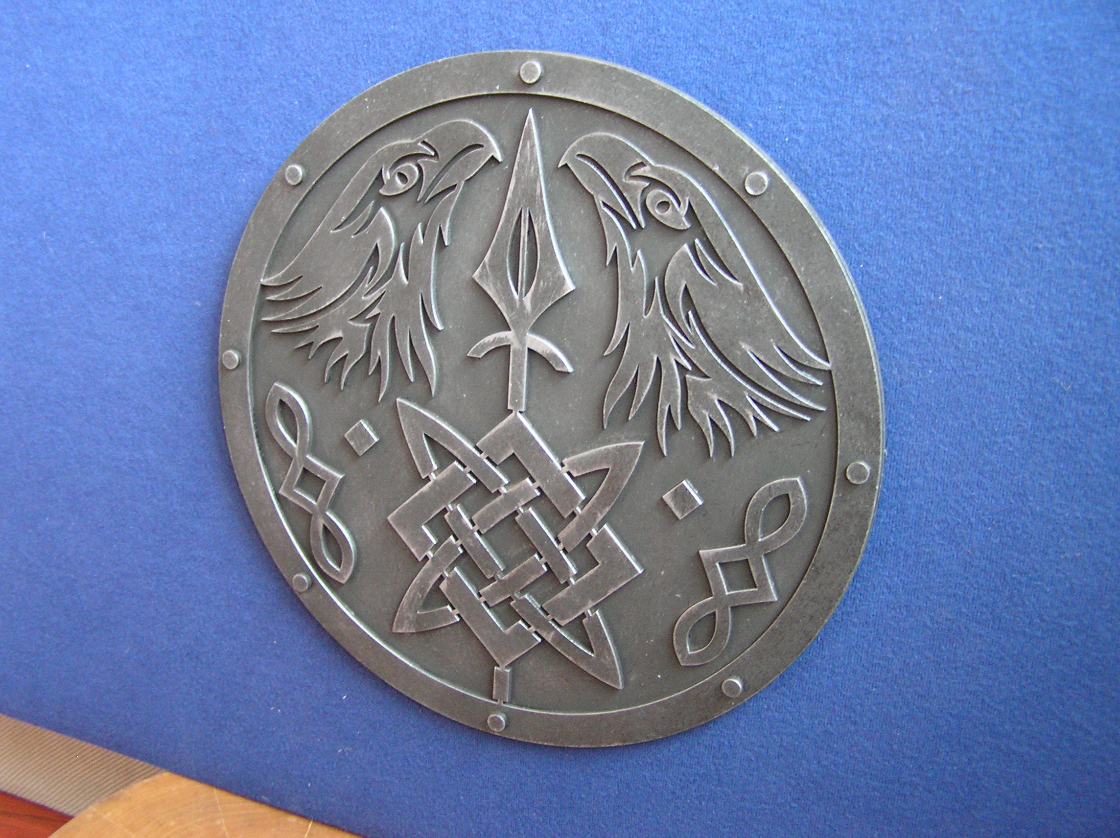 Nordische Wohnkultur Wikinger Knoten Hugin munin Odin Altar | Etsy