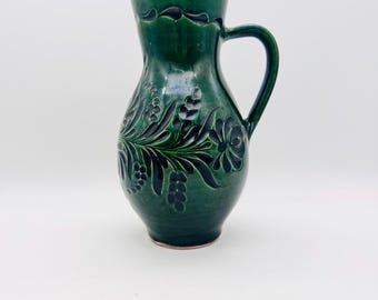 ヴィンテージ ハンガリー 陶器製水差し 800 ml. 18.5 cm - Etsy 日本