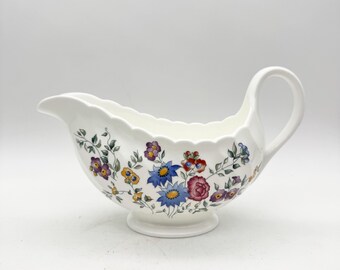 Wedgwood Avebury blommig såsskål