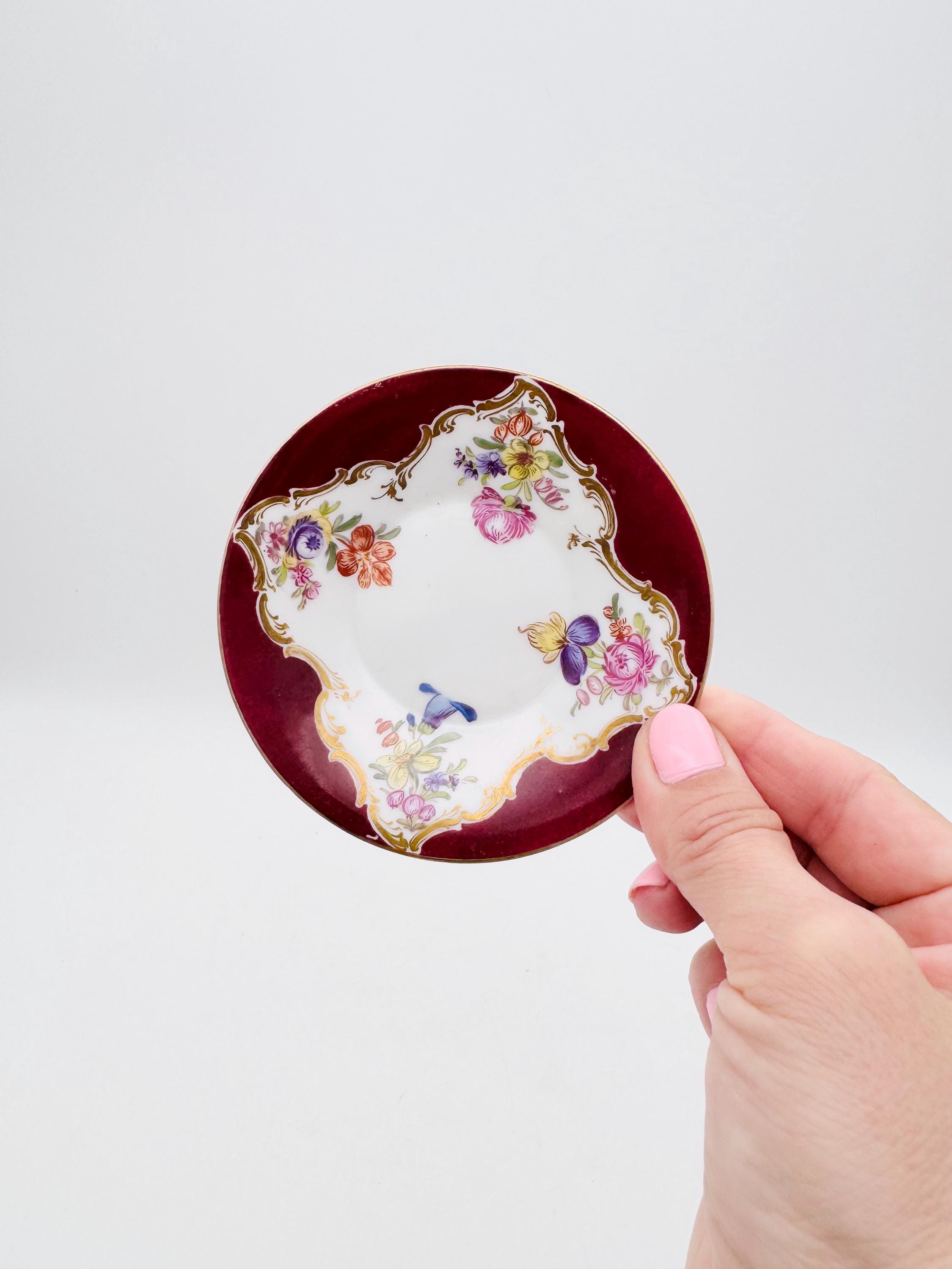 Dresden Trinket Dish - Etsy