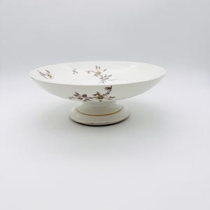 Antique Limoges A Lanternier footed bowl, Lanternier compote
