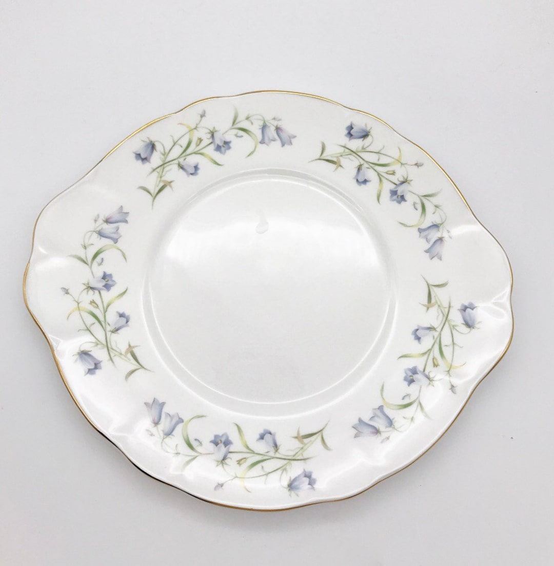 Vintage Bone China Duchess Harebell Cake Sandwich Serving Etsy