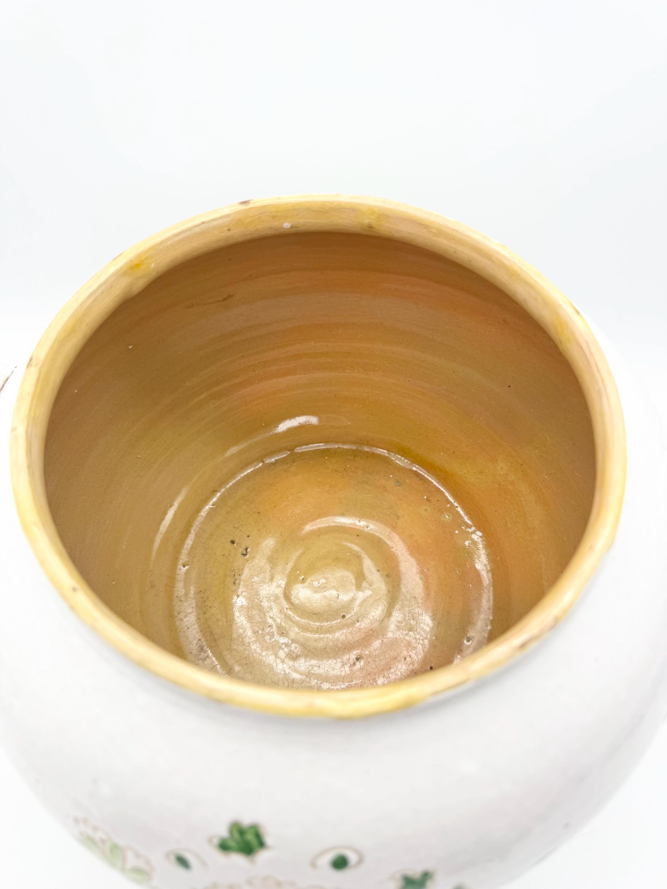 大きな陶磁器の瓶 蓋付きのヴィンテージの大きな陶器の瓶、大きな白い瓶 - Etsy 日本