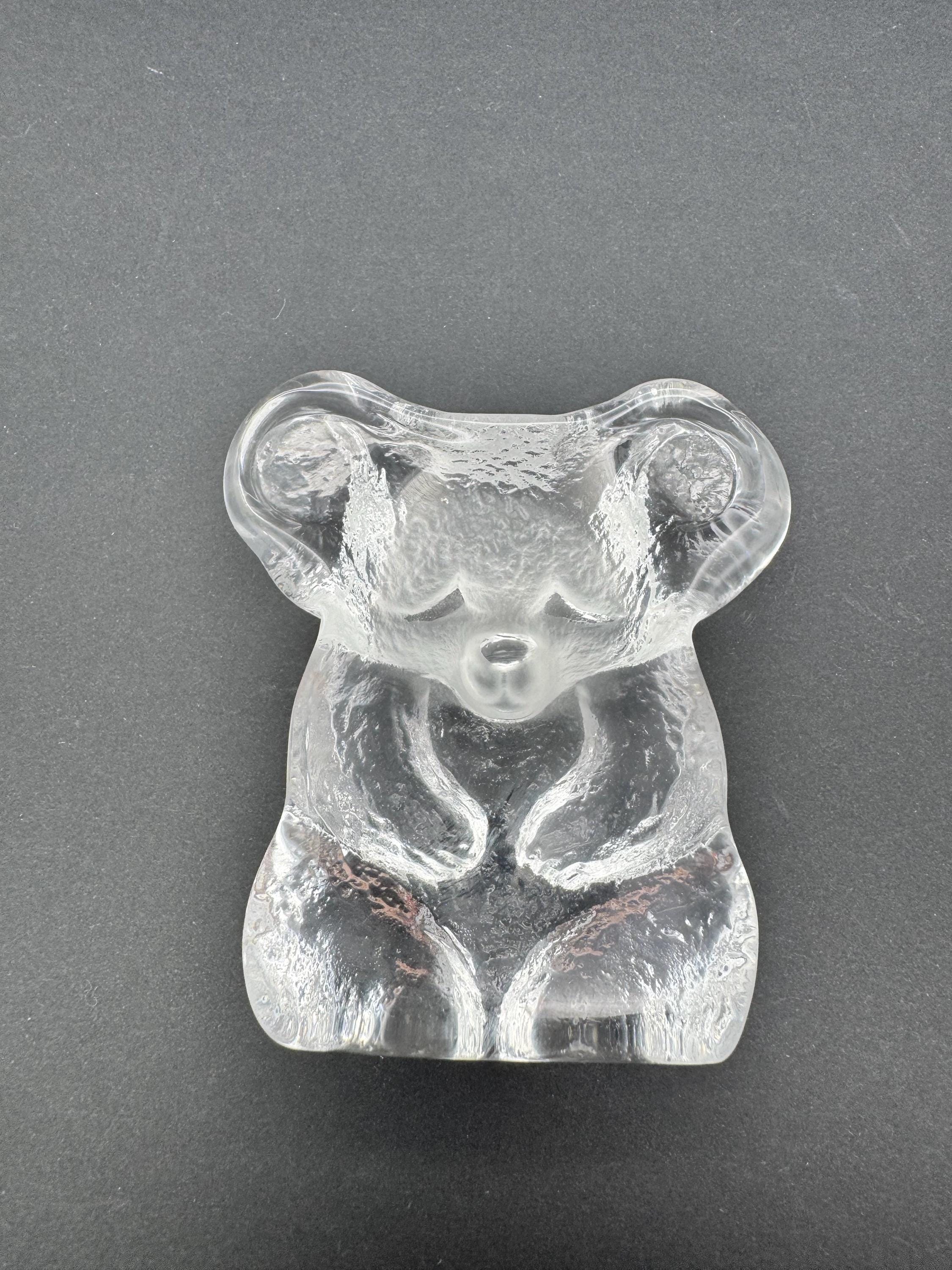 Glass Koala Figurine Kosta Boda Mats Jonasson - Etsy