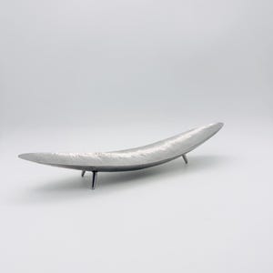 Keswick Staybright hammered stainless steel bowl, mid century modern decor