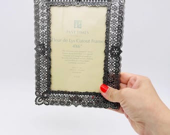 Tiffany & Co. Pewter Picture Frame, Valentine Gift, Unique