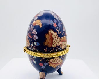 ヴィンテージの陶器製卵型小物入れ - Etsy 日本