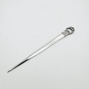 Antique William Hutton & Sons silver plated letter opener
