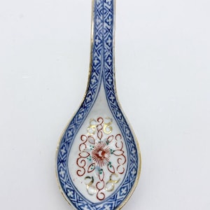 Antique Chinese ceramic spoon