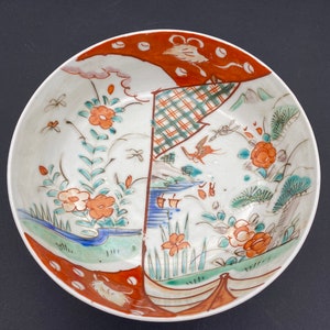 Antique Japanese Arita bowl Meiji period