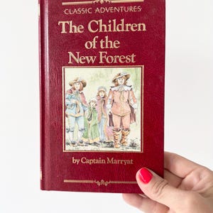 The Children of the New Forest book, hardback children book