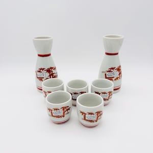 Vintage japanisches Sake-Set