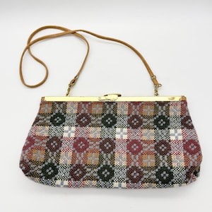 Vintage Welsh tapestry shoulder bag
