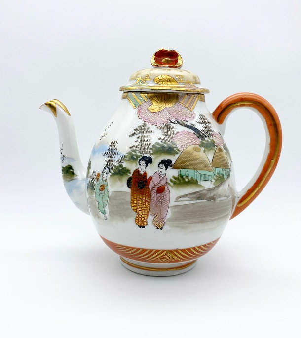 大日本九谷焼製 九谷焼 道山 里帰り デミタスカップu0026ソーサー