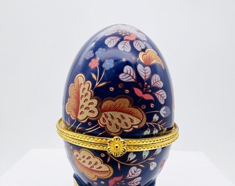 ヴィンテージの陶器製卵型小物入れ - Etsy 日本