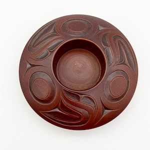 Boma Canadian candle holder, carved tea light holder
