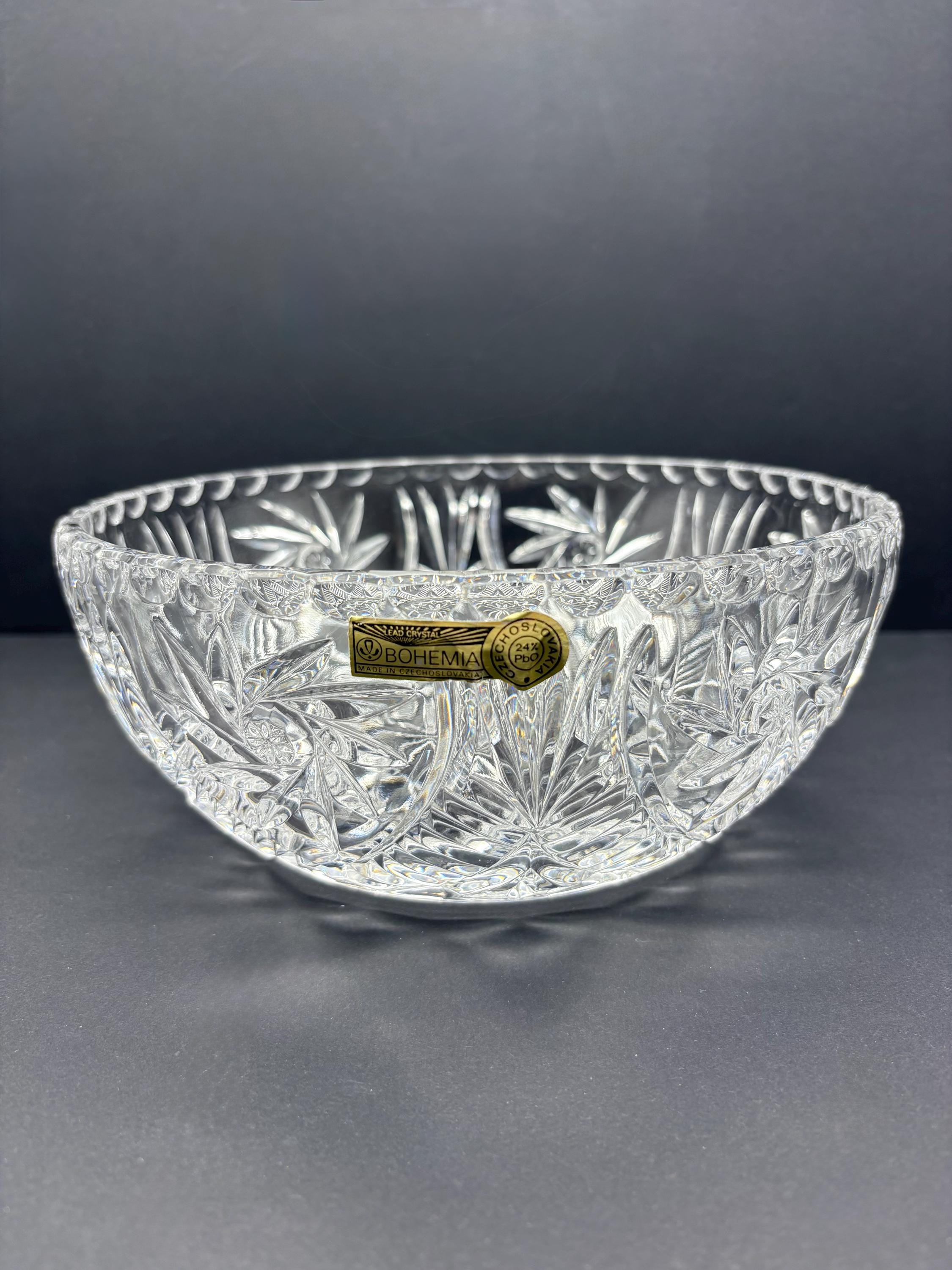 Bohemia crystal bowl - Etsy 日本