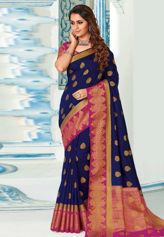 marriage party wear saree