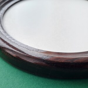 Wooden Round Frame, Round Picture Frame, Round Frame, Choose Size: 4 X ...
