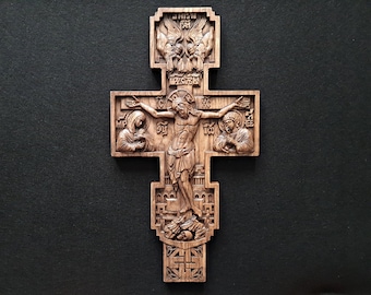 Wooden Crucifix wooden cross Wood Crucifix Christianity Jesus Christ jesus christ cross carved wooden cross cross Wall Cross
