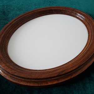 Oval frame, picture frame, oval photo frame, Choose Size: 3.5 x 5 up to 16 x 20 inches, Free Shipping