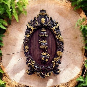 Wooden Three Sacred Hearts of the Holy Family With Frame Wall Hanging Art Three Colors