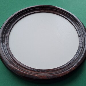 Wooden Round Frame, Round Picture Frame, Round Frame, Choose Size: 4 X ...