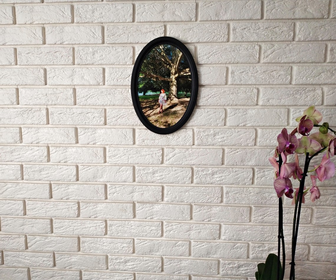 Ovaler Rahmen schwarzer ovaler Rahmen ovaler Rahmen aus | Etsy