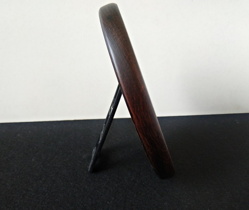 Tabletop Oval Frame Tabletop Wooden Oval Frame Oval Picture Etsy