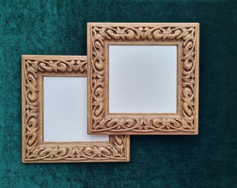 Wooden Photo Frame, Picture frame, rustic picture frame, handmade frame, wooden frame, rectangular frame