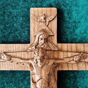 Wooden original Crucifix, Wooden Cross, Natural Wood, Carved cross