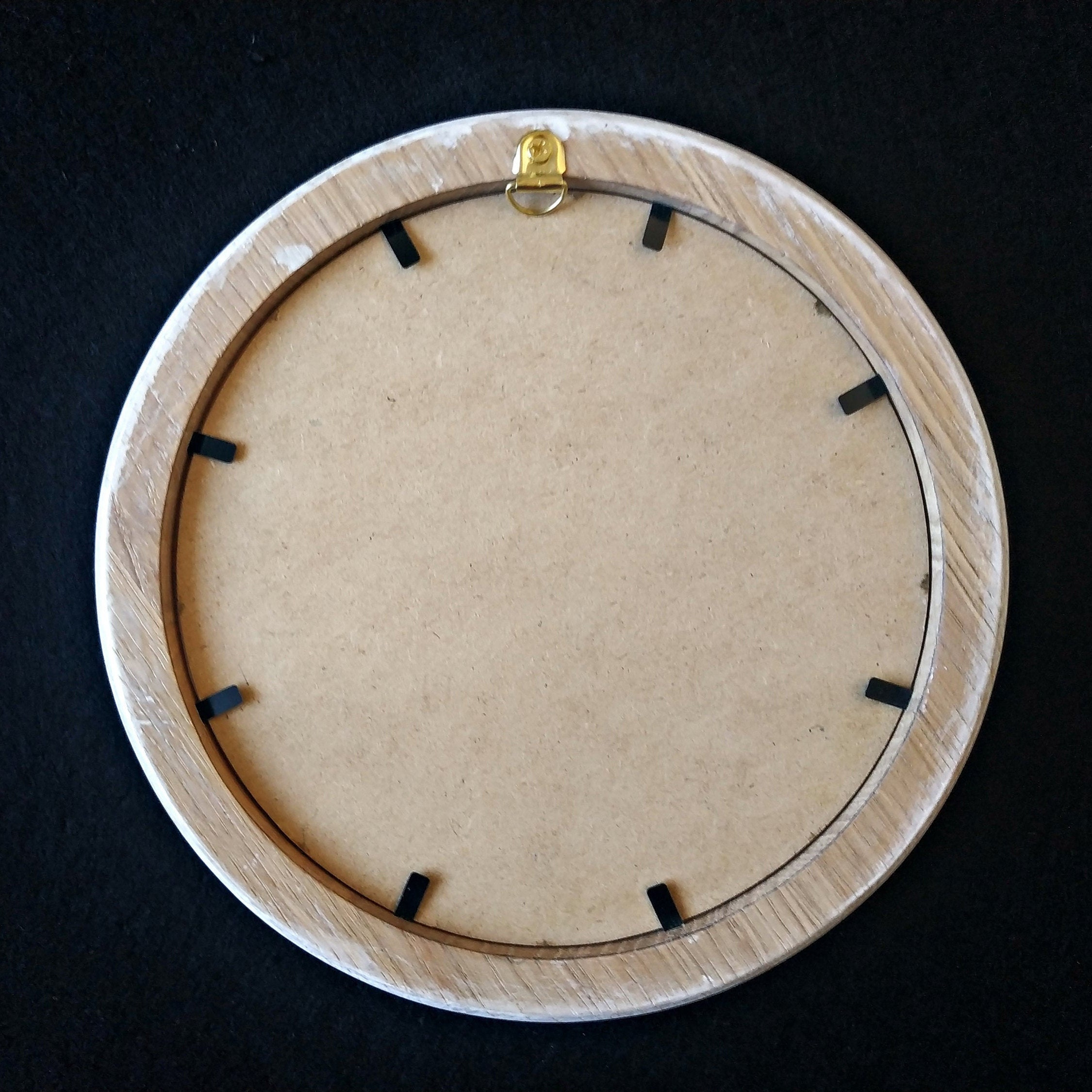 Wooden Round Frame White Round Frame Round Picture Frame Etsy UK