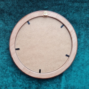 Wooden Round Frame, Round Picture Frame, Round Frame, Choose Size: 4 X ...