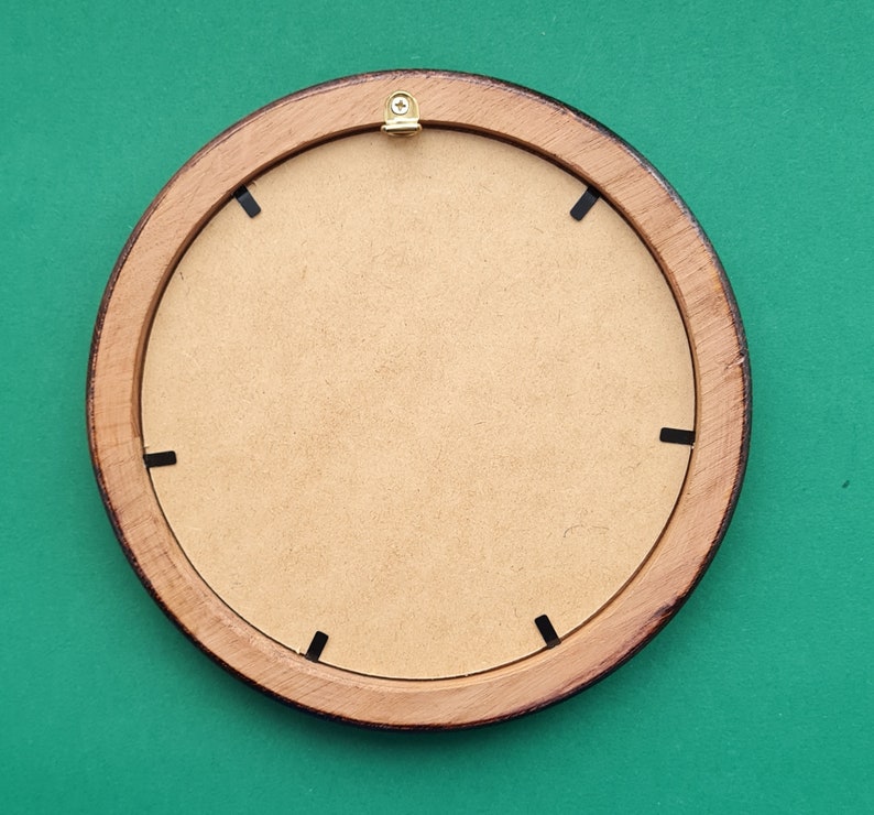 Wooden Round Frame Round Picture Frame Round Frame Choose Etsy