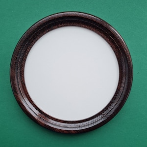 Wooden round frame, round picture frame, round frame, Choose Size: 4 x 4 up to 12 x 12 inches, Free Shipping