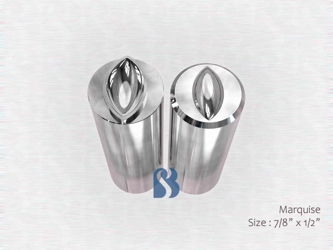 Buy Marquise Male and Female Repousse Stamp Set 796 Online in India - Etsy