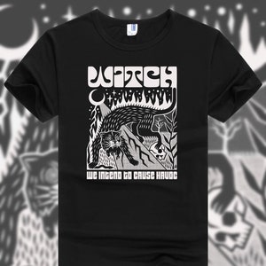 WITCH We Intend To Cause Havoc shirt BLACK