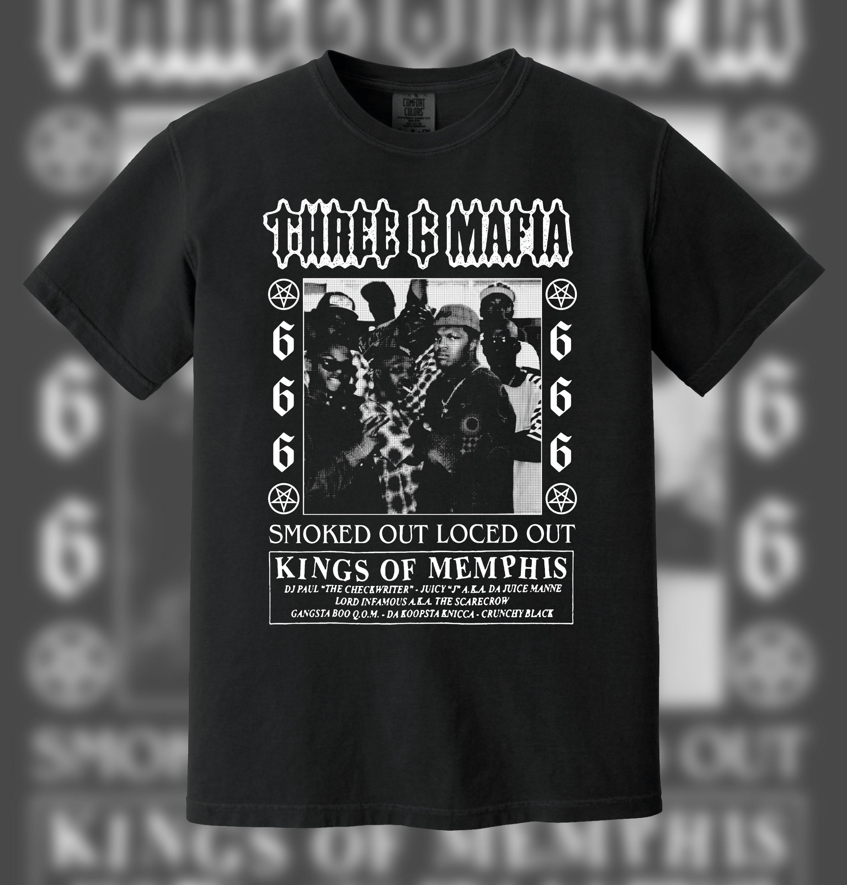 ☆*☆様 1PIU1UGUALE3 THE SAINT MAFIA Tシャツ THREE 6 MAFIA - Smoked Out Loced Out Shirt - Etsy