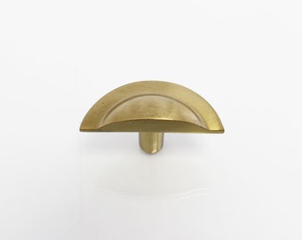 Veneto Cabinet Knob, Wardrobe Door Knob, Solid Brass Cabinet Knob, Modern Solid Brass Knob