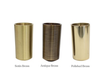 Picasso Brass Furniture Leg Tip