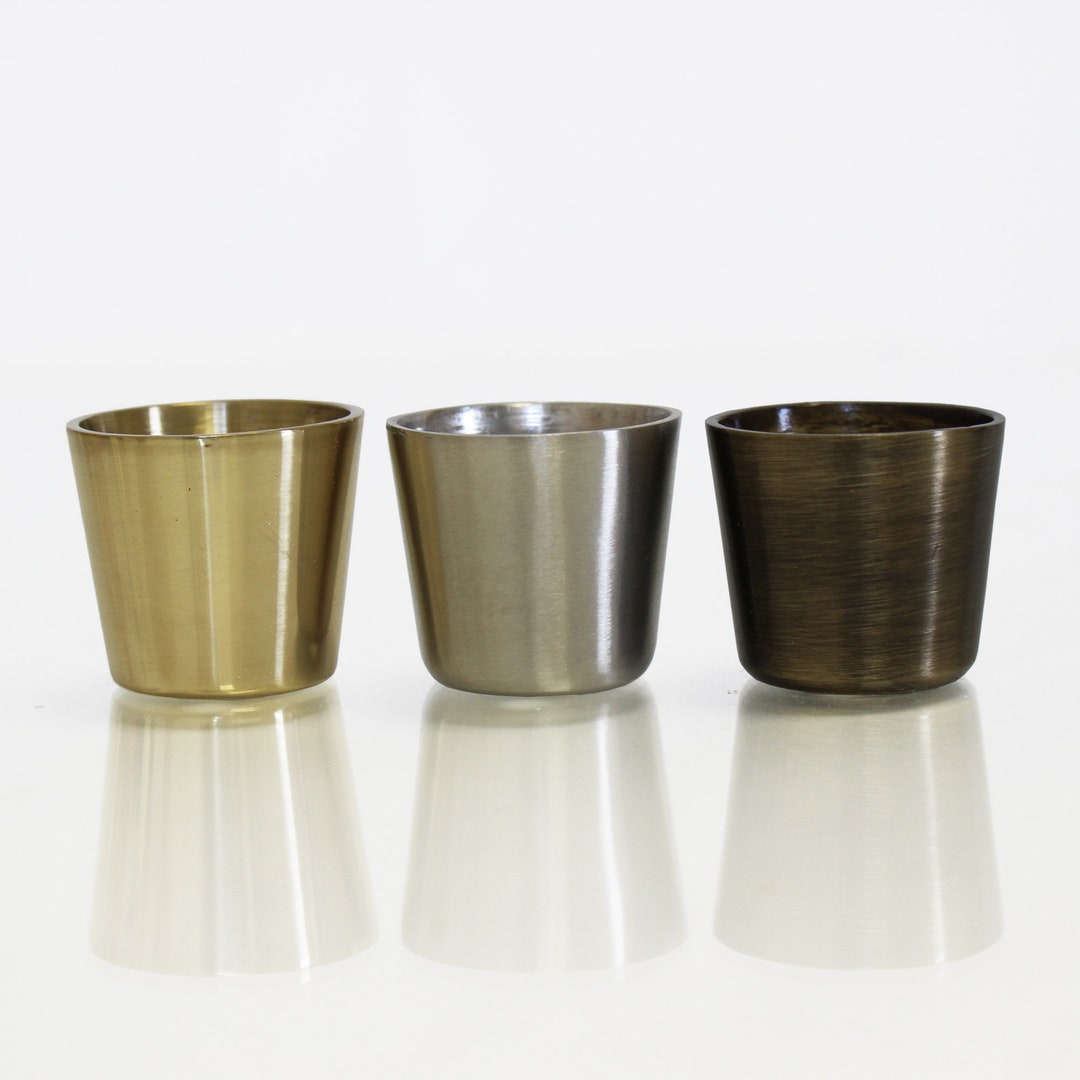 Renoir Brass Furniture Leg Tip, Furniture Leg Cap, Brass Furniture Leg