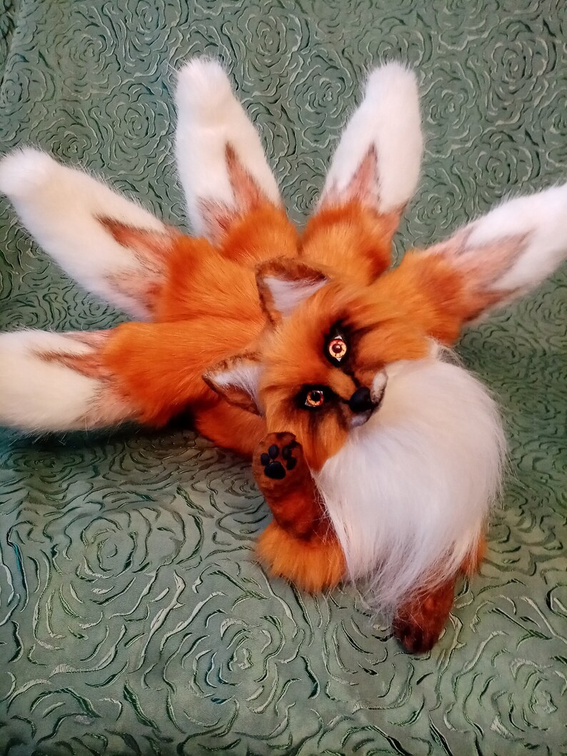 Kitsune mythical fox Etsy