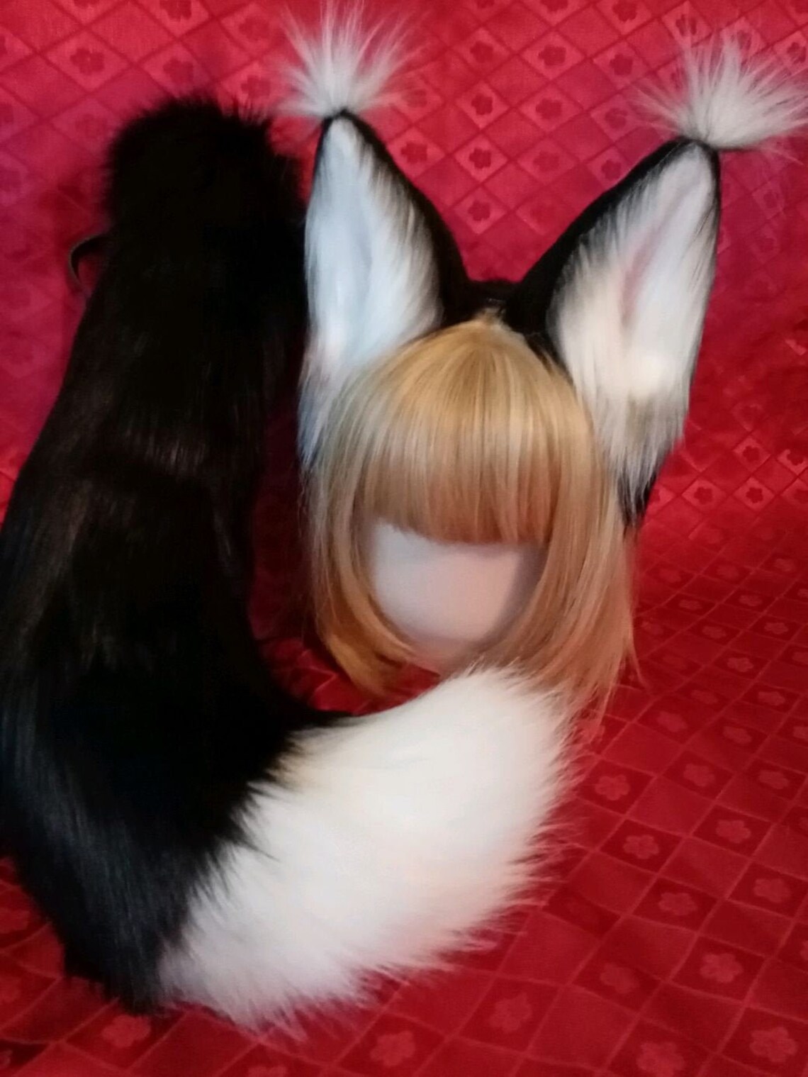 Cat ears and tail Etsy