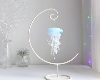 Handmade Sea Life Home Decor Fair Trade 18x15.5in Jellyfish Dancing in the Sea
