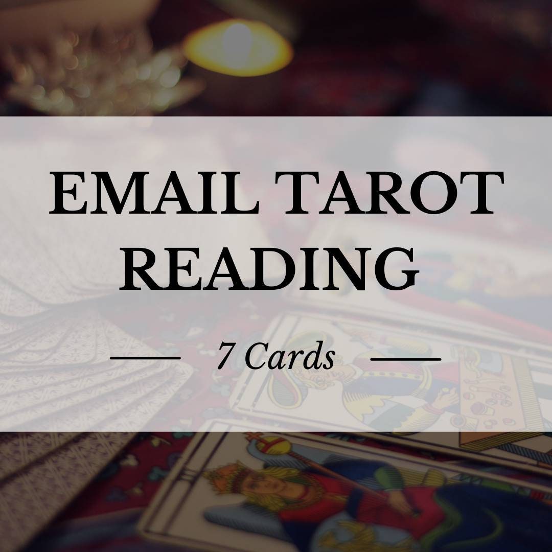 7 Card Tarot Email PDF General Reading or One Etsy