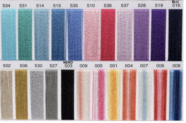 ISPE MARE, Italian Viscose Yarn, 100 % Rayon Knitting Yarn, Crochet Thread, Viscose Silk, Made in Italy, Soft Crochet Thread, High Quality image 9