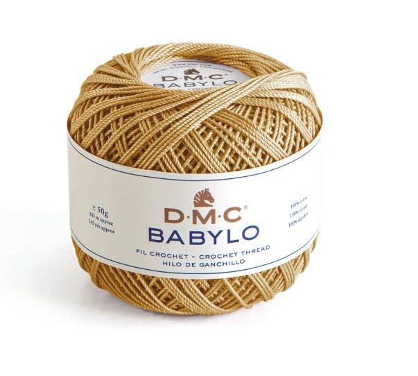 DMC BABYLO Crochet Cotton No.20, Crochet Thread Babylo 20, Babylo Size
