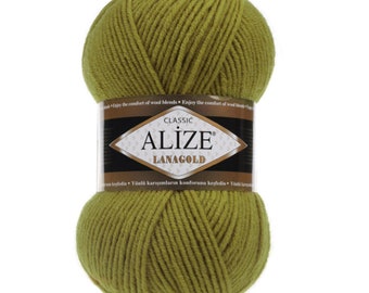 Alize Lanagold Classic, Knitting Yarn, Wool yarn, Wool Acrylic, Heavy weight yarn, Aran, 5 ply, Blouse, Sweater, Cardigan, Rich Colors Range